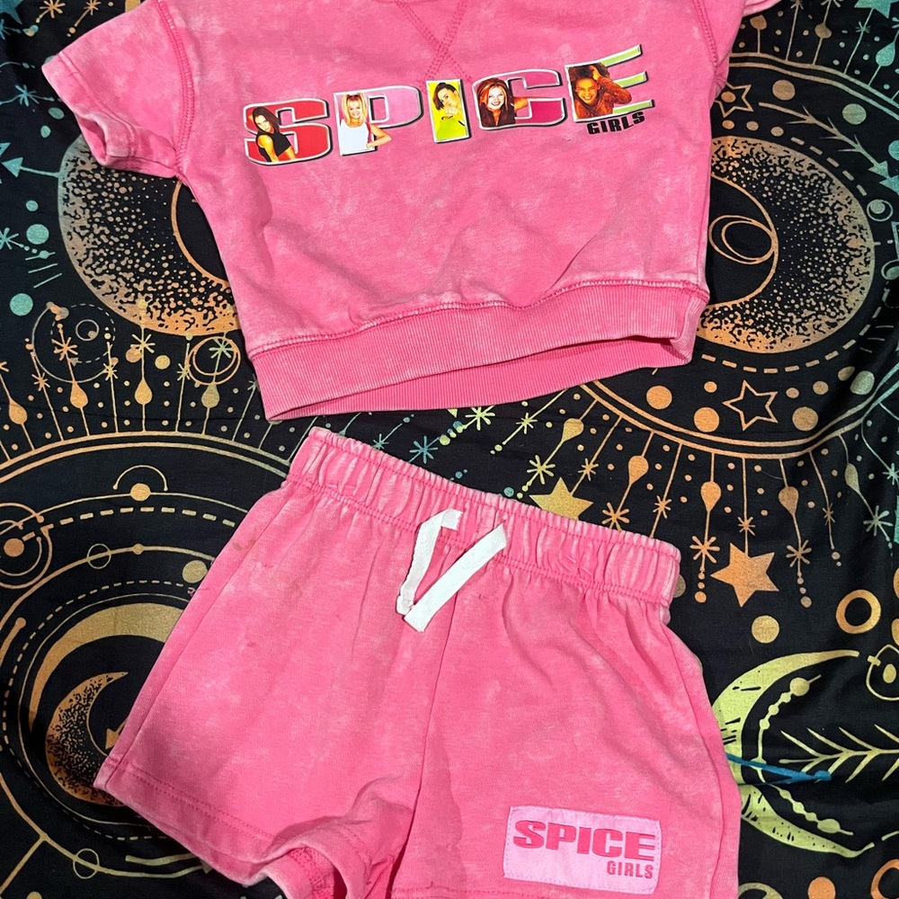 Spice Girls Pink Kids Matching Set